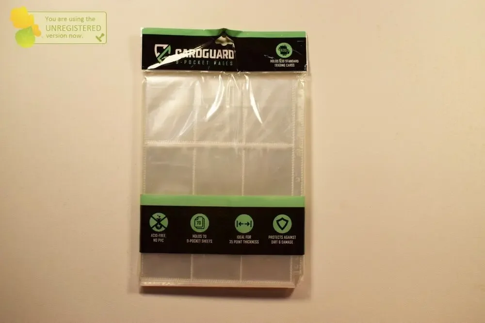Excell Marketing 2021 ACC Cardguard 70ct Trading Card Pages